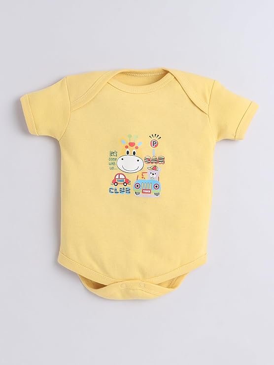 EIO New Born Baby Multi-Color Cotton Sleep Suit Romper Body Jumpsuti Body Suit for Boys - Image 7